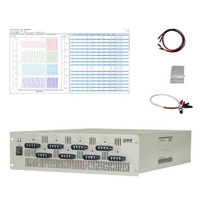 System analizatora pojemności baterii litowej HPPC 8CH 18650 0,05% FS